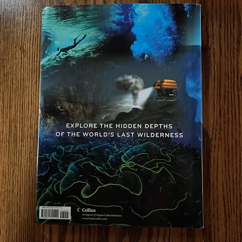 Hidden depths atlas of the oceans hardcover coffee table book 2007